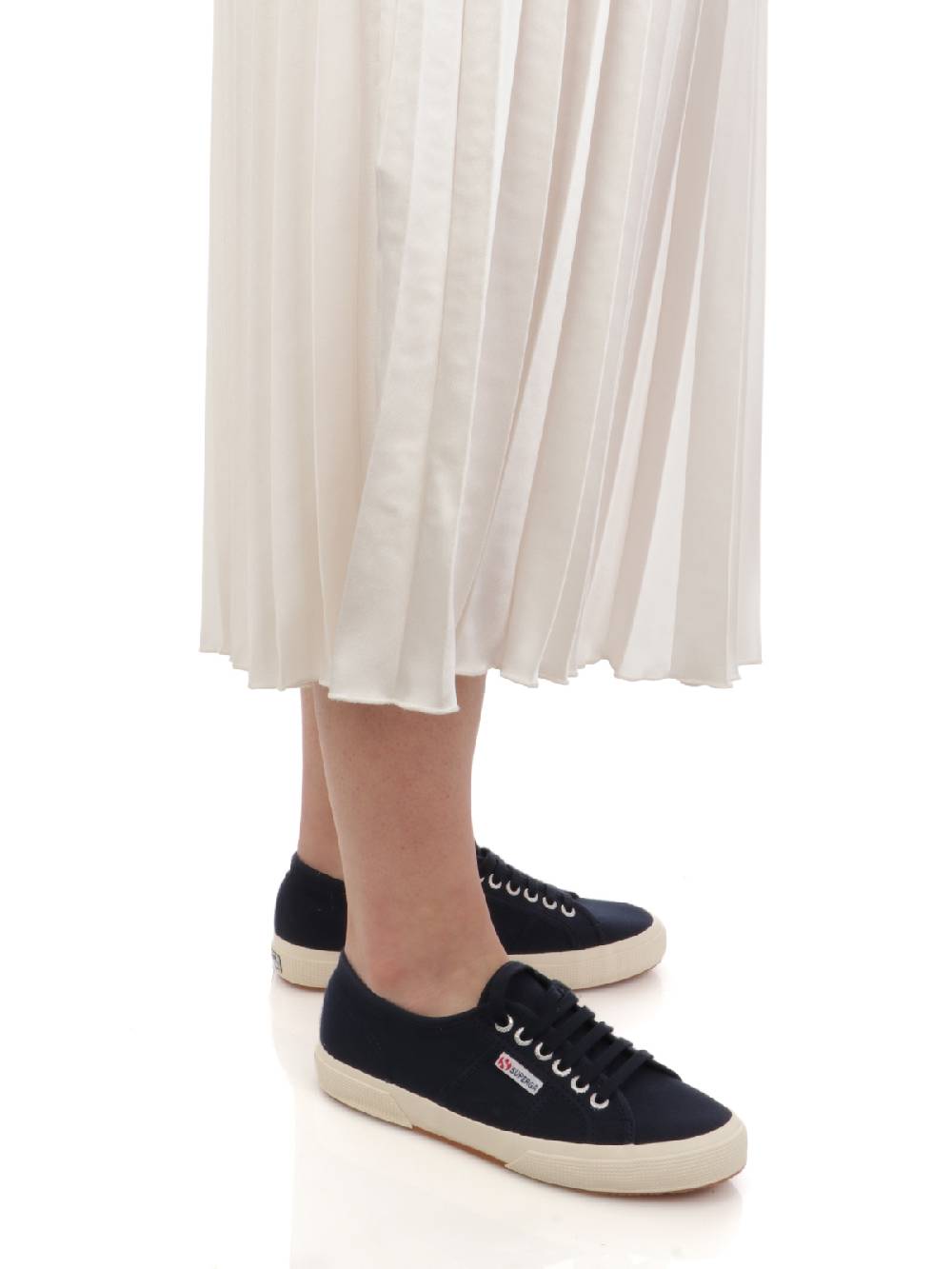 KAOS Gonna Midi Con Pieghe