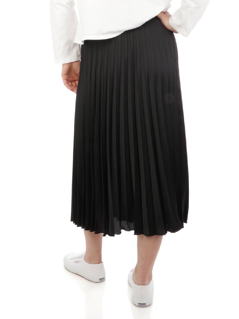 KAOS Gonna Midi con Pieghe