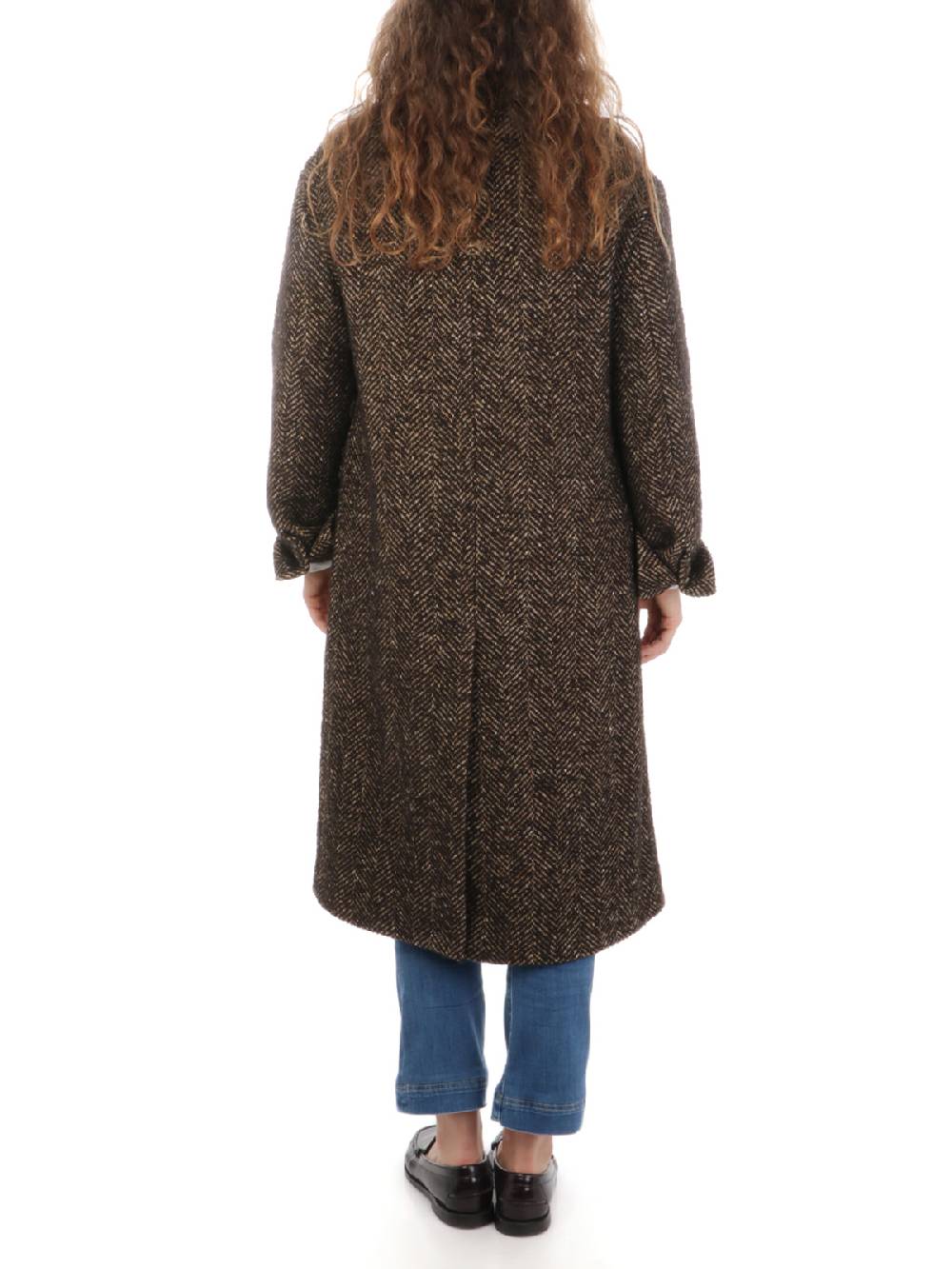 KILTIE Cappotto Donna Darrin Spigato