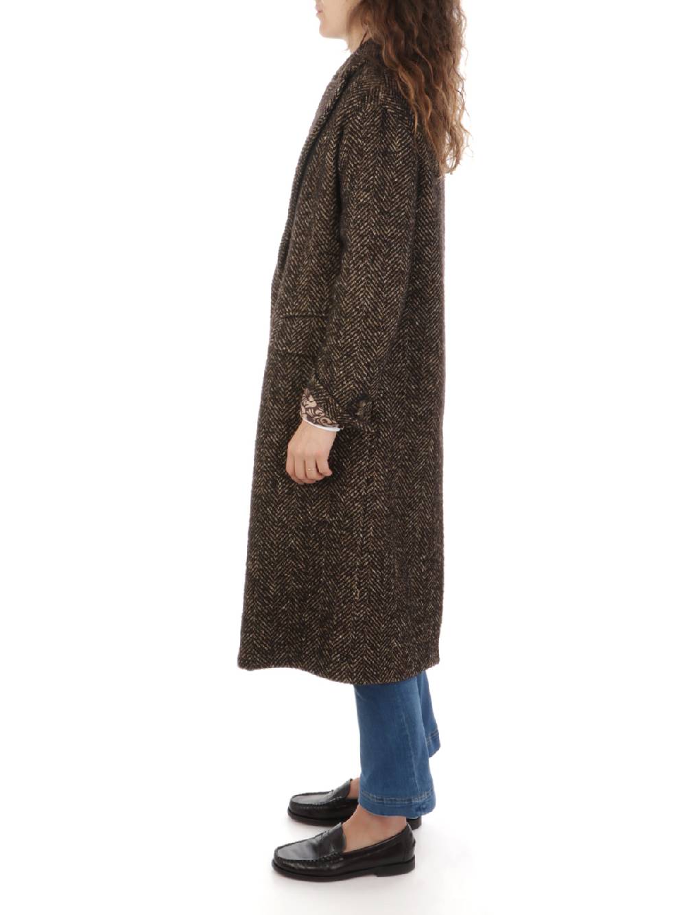 KILTIE Cappotto Donna Darrin Spigato