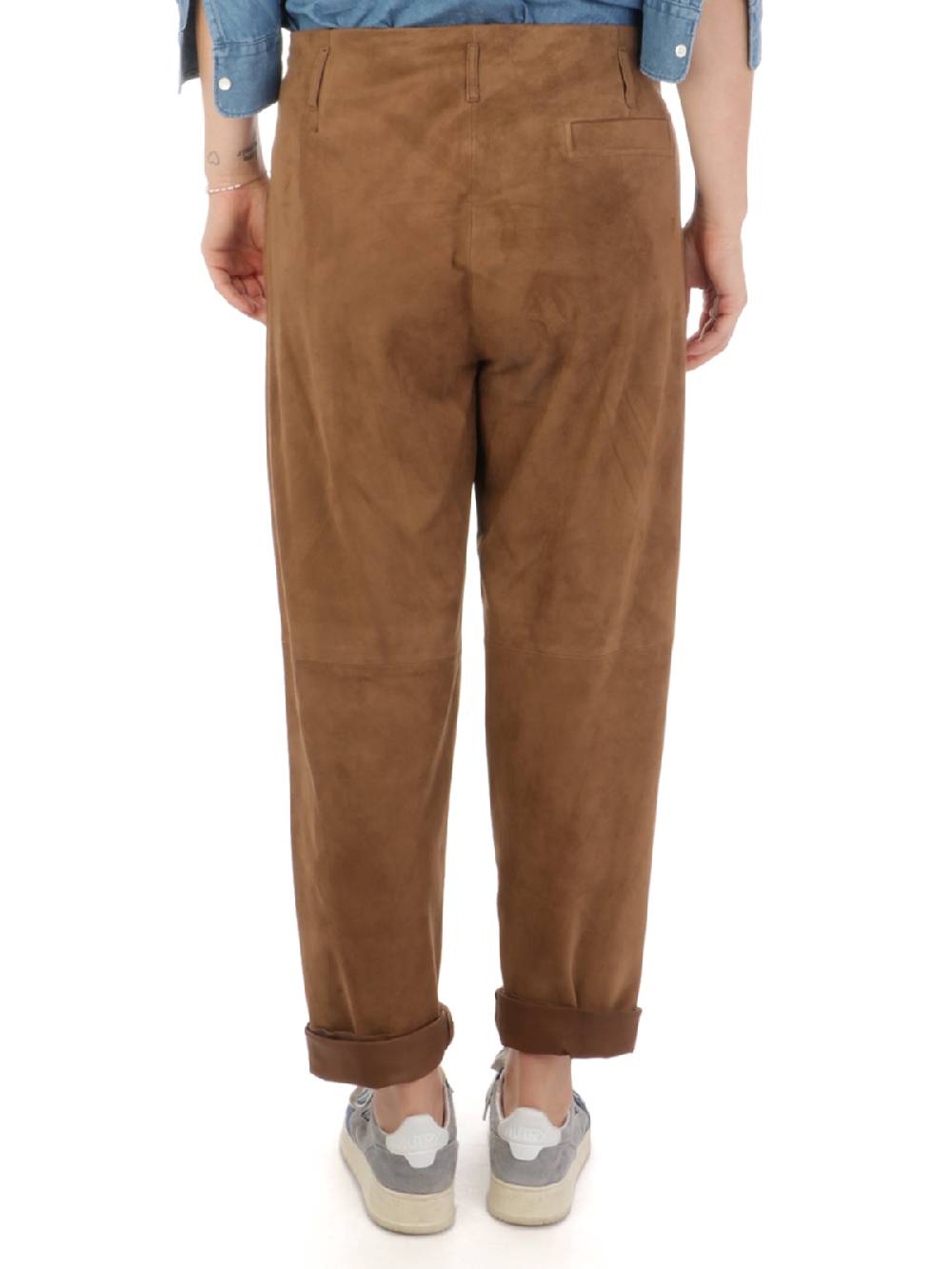 KILTIE Pantaloni Donna Arles In Suede