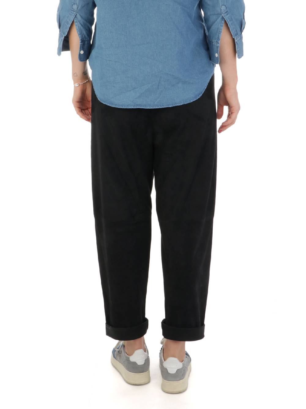 KILTIE Pantaloni Donna Arles In Suede