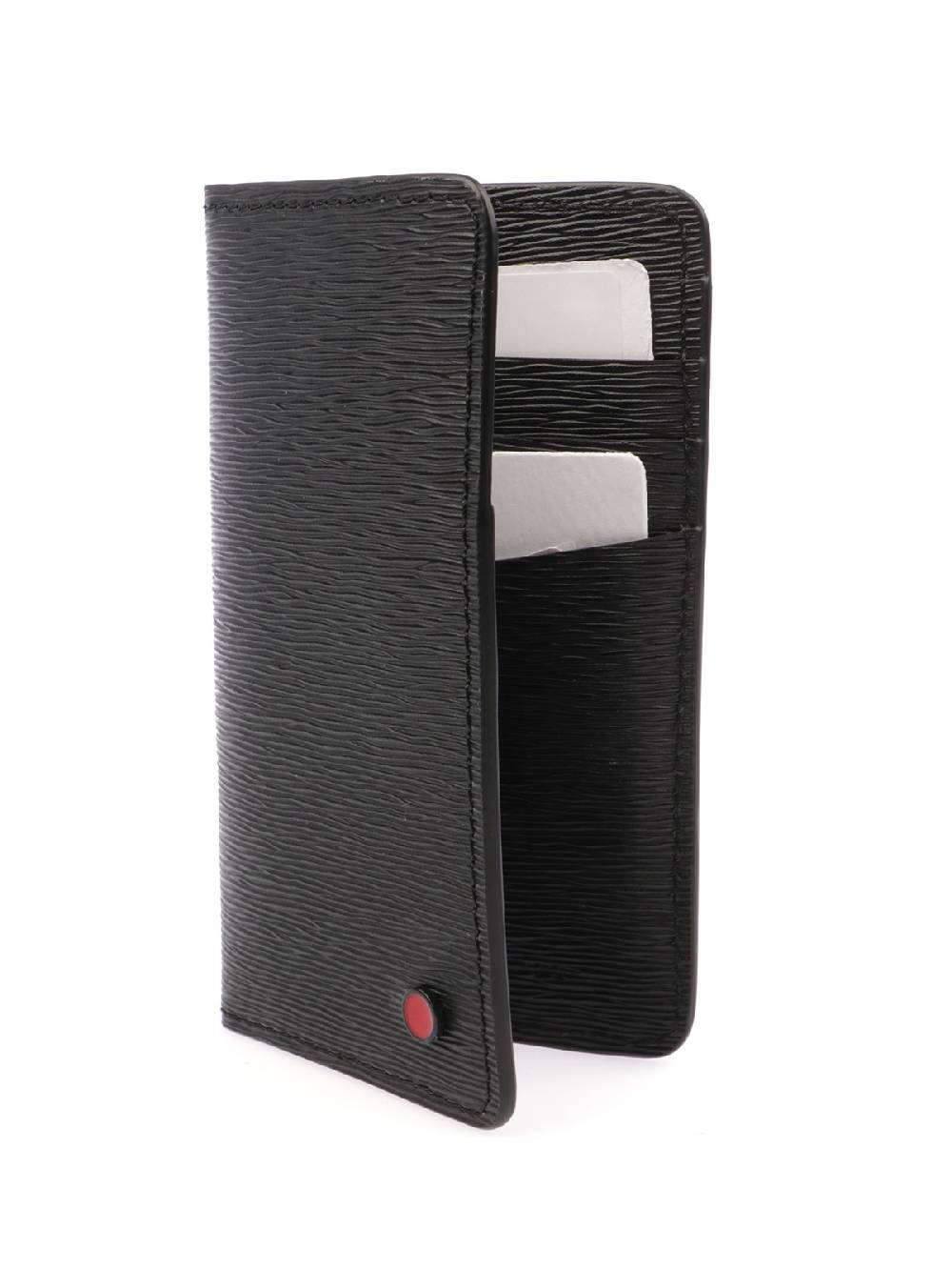 KITON Portafoglio Verticale Uomo In Pelle