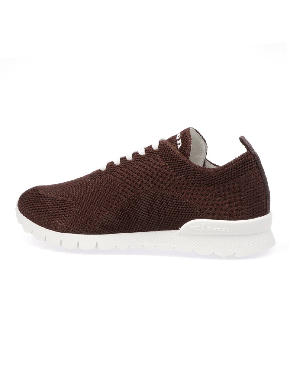 KITON Sneakers Uomo In Tessuto A Maglia