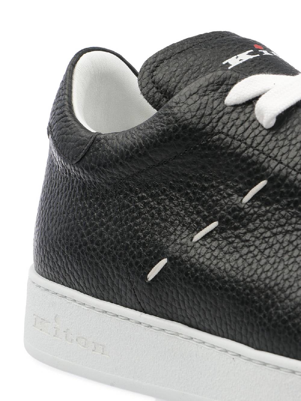 KITON Sneakers Uomo Stitching In Pelle