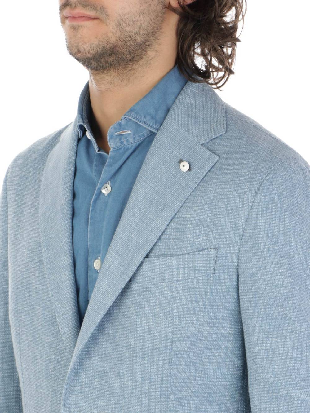 LBM 1911 Giacca Uomo In Lana E Lino