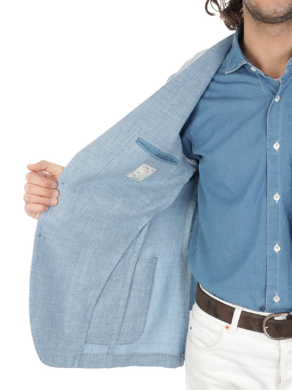 LBM 1911 Giacca Uomo In Lana E Lino