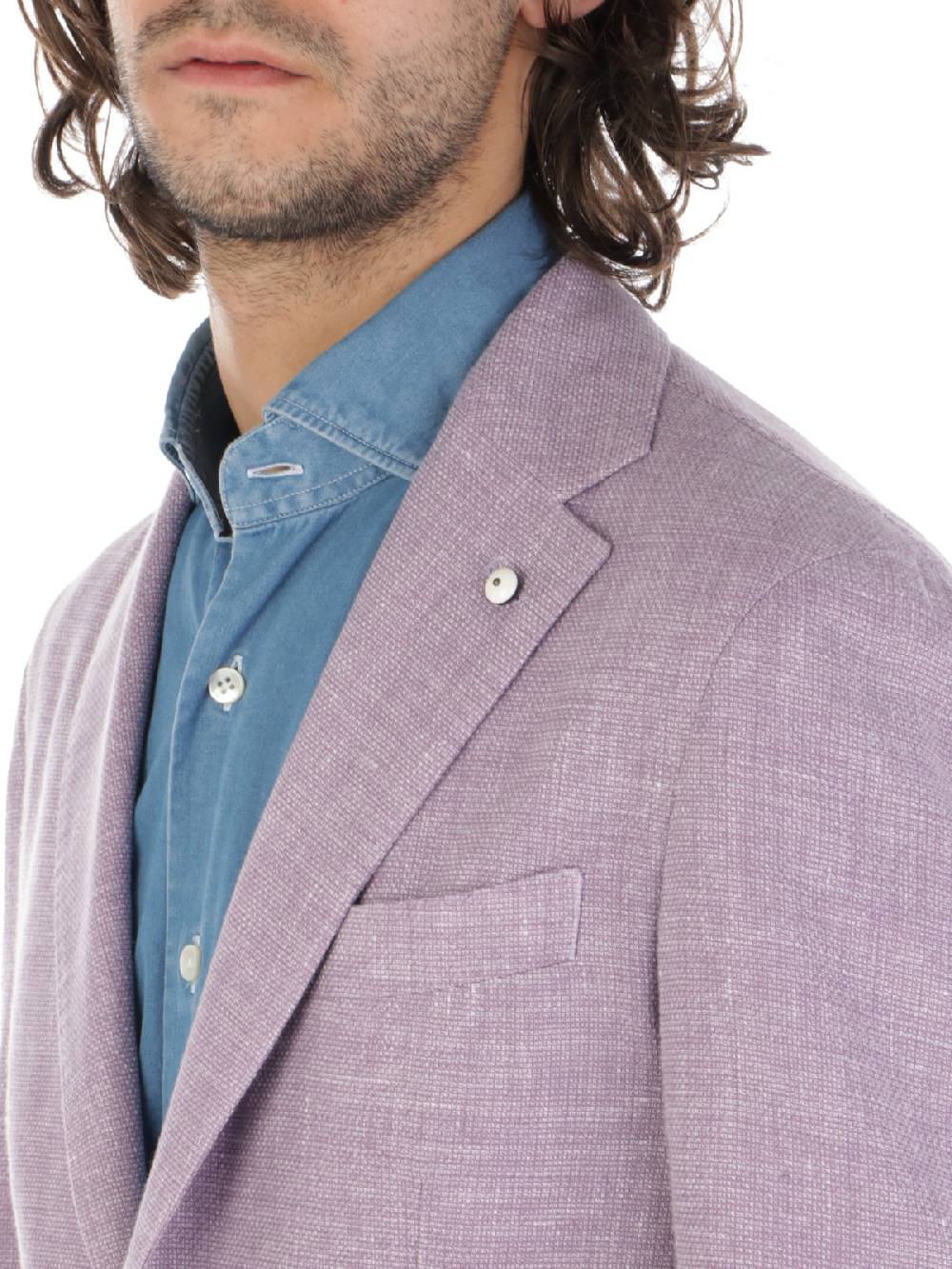 LBM 1911 Giacca Uomo In Lana E Lino