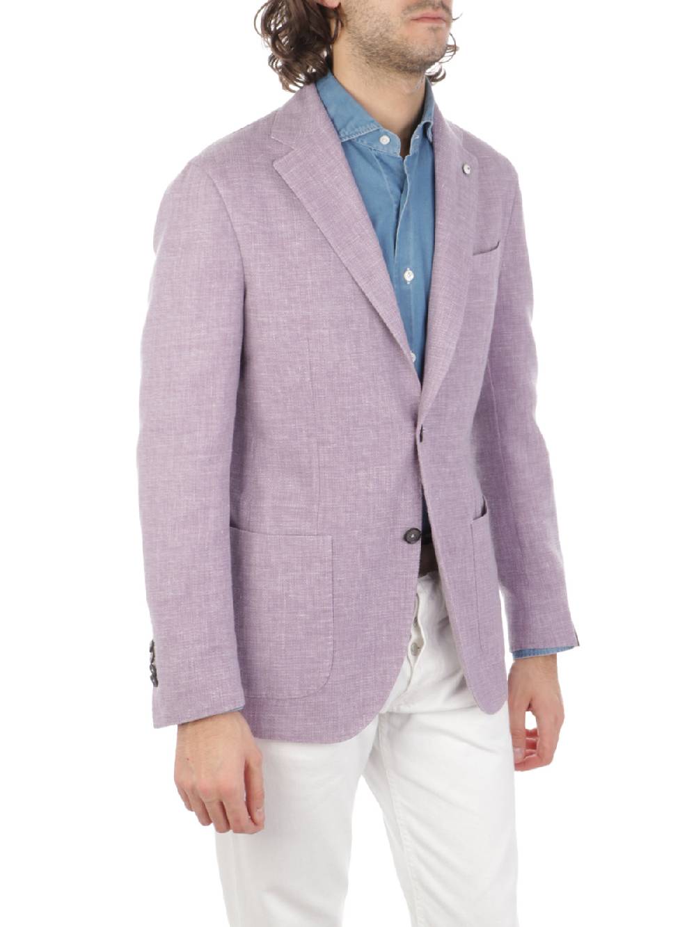 LBM 1911 Giacca Uomo In Lana E Lino