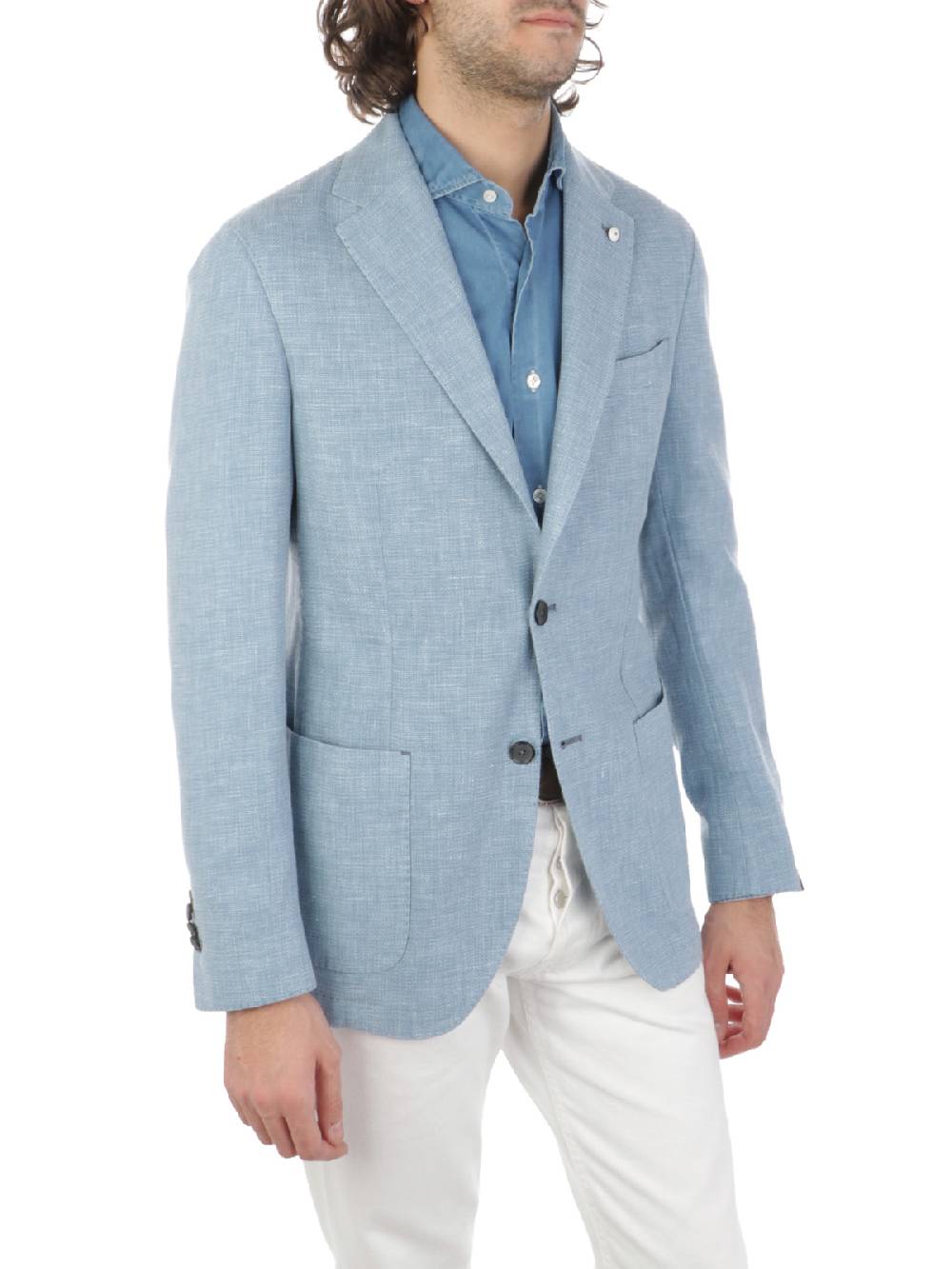 LBM 1911 Giacca Uomo In Lana E Lino