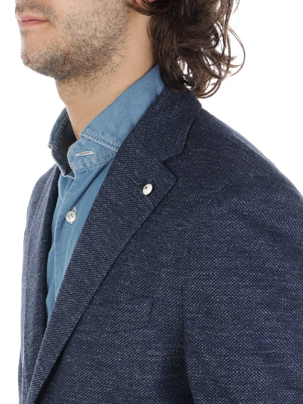 LBM 1911 Giacca Uomo In Lino E Cotone