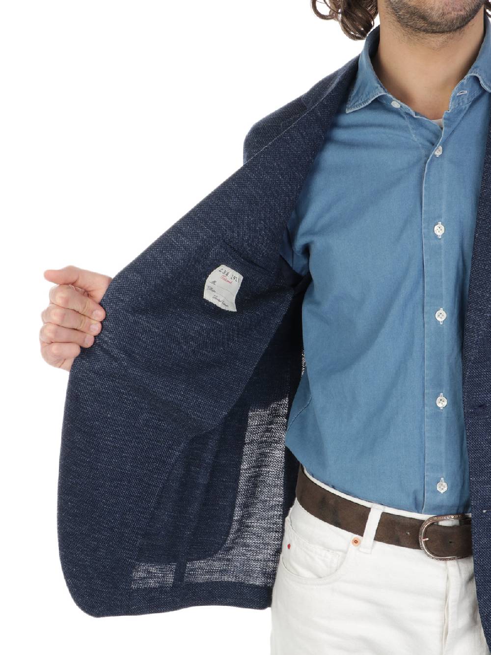 LBM 1911 Giacca Uomo In Lino E Cotone