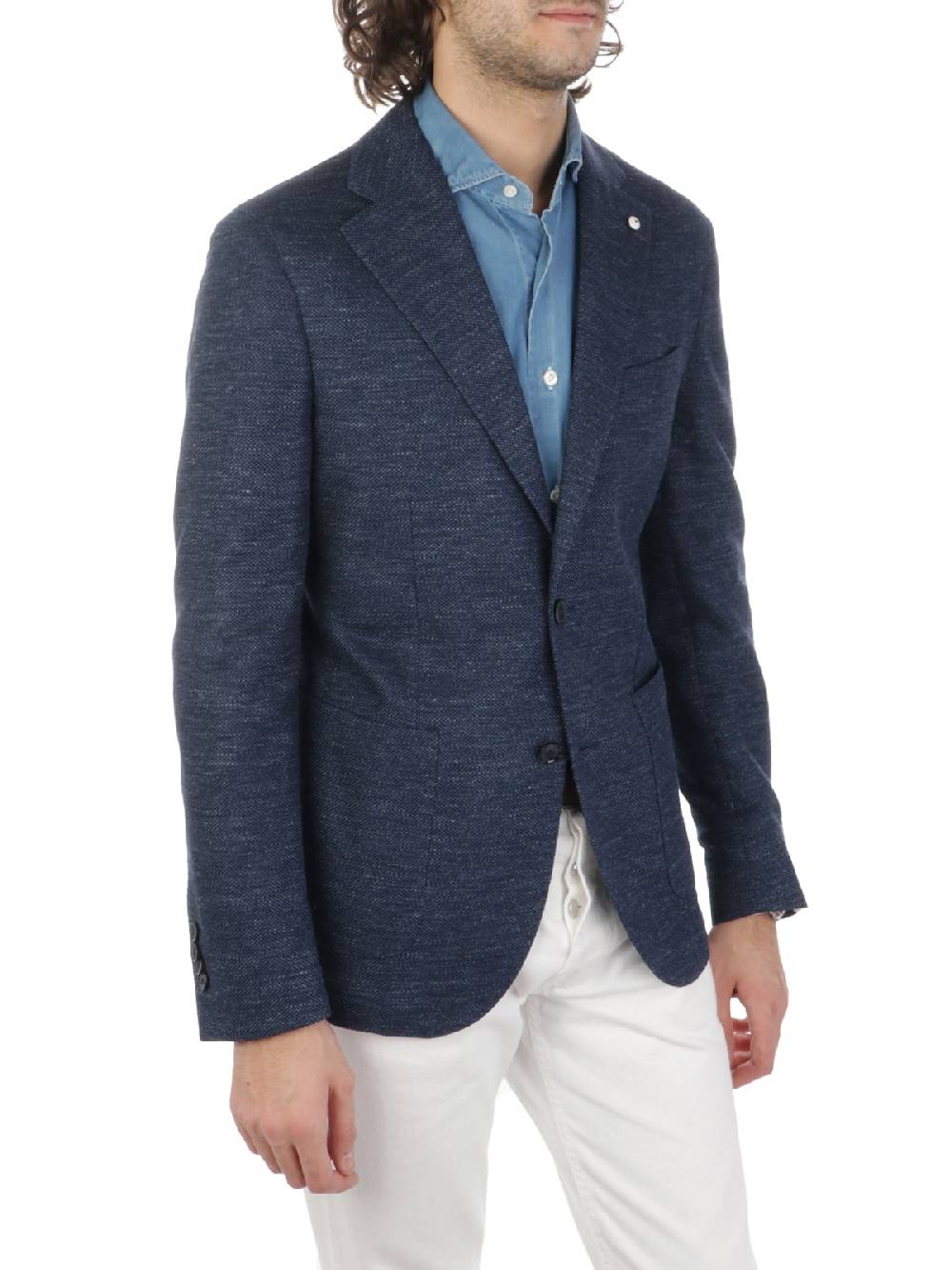 LBM 1911 Giacca Uomo In Lino E Cotone