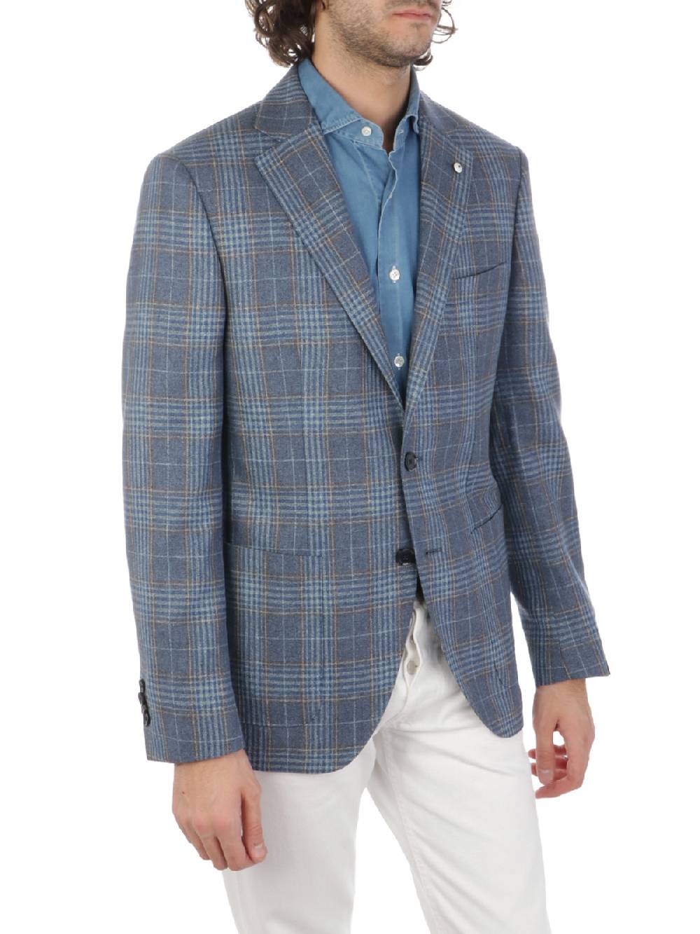 LBM 1911 Giacca Uomo In Seta E Lana