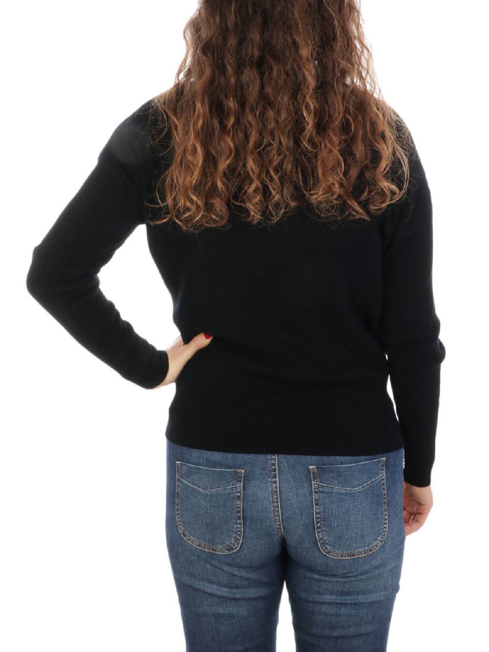 QUILISIA Maglia Donna In Lana E Cashmere Con Ricamo