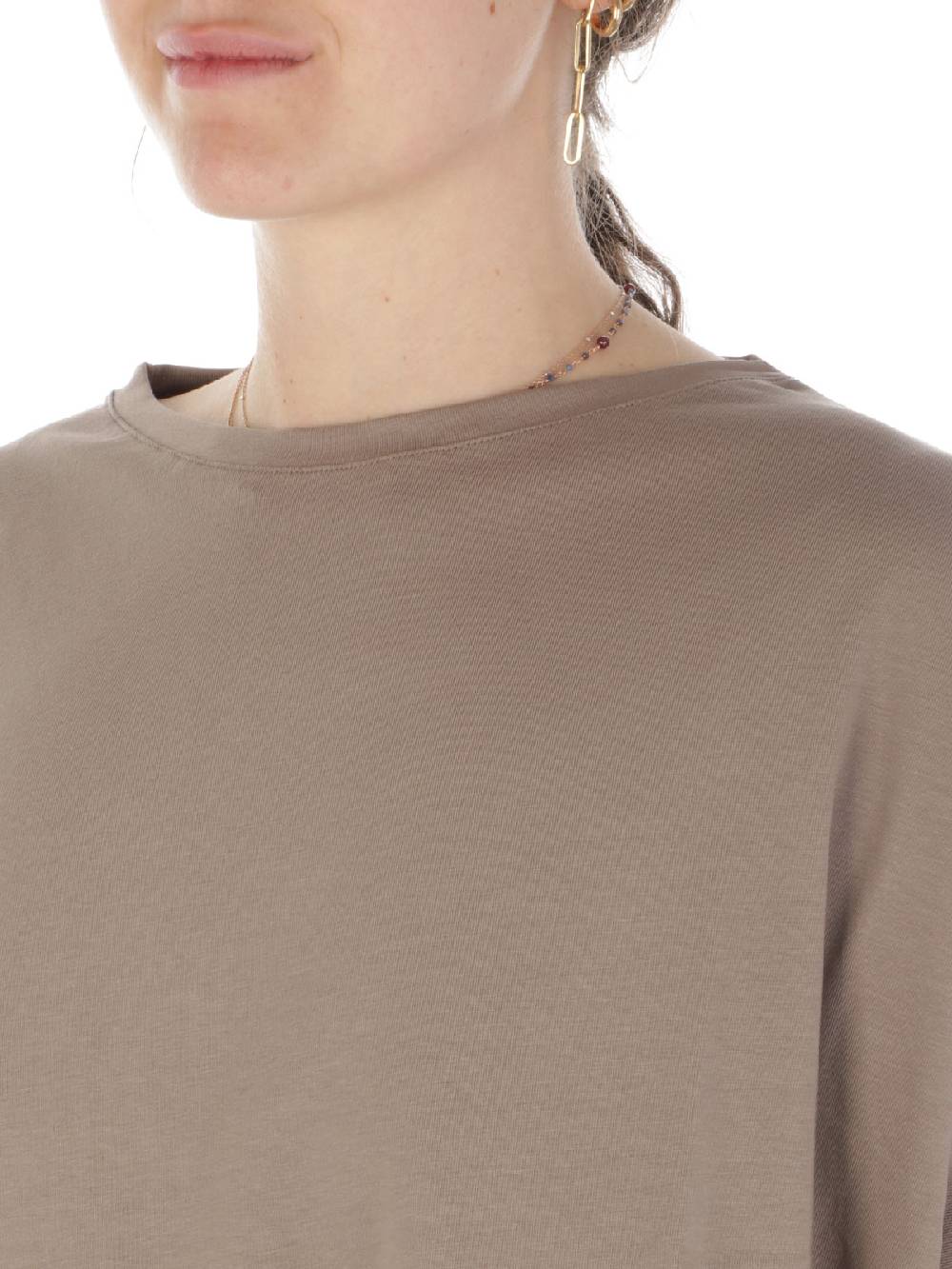 MAIDA MILA Blusa Ampia Donna In Cotone Stretch