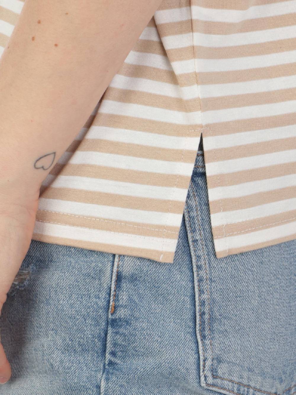 MAIDA MILA Blusa Ampia Donna Rigata In Viscosa