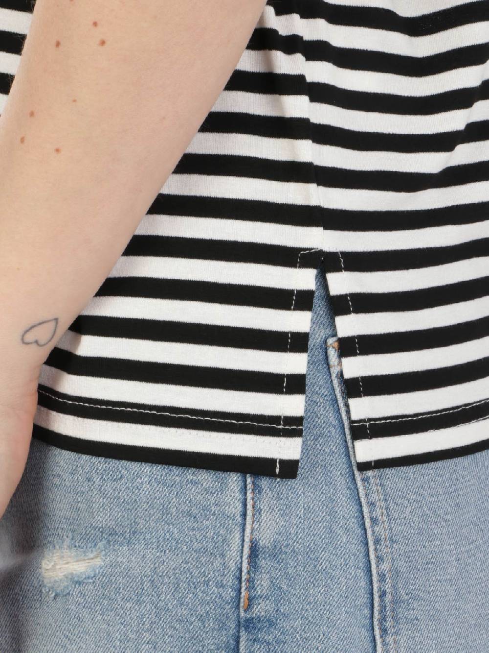 MAIDA MILA Blusa Ampia Donna Rigata In Viscosa