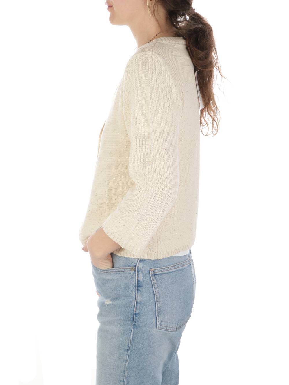 MAIDA MILA Cardigan Donna Con Paillettes