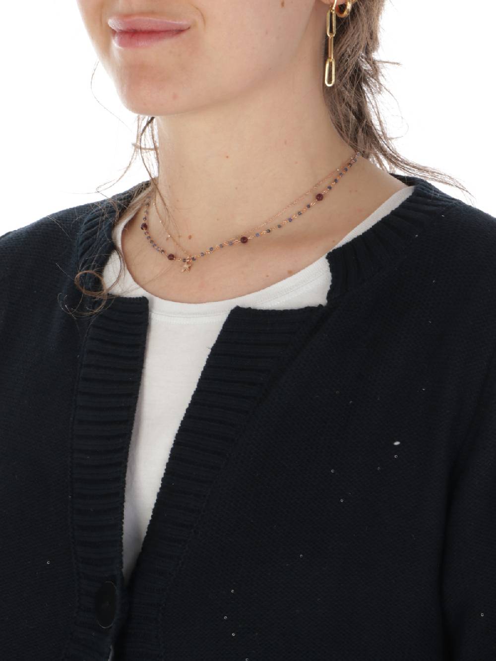 MAIDA MILA Cardigan Donna Con Paillettes