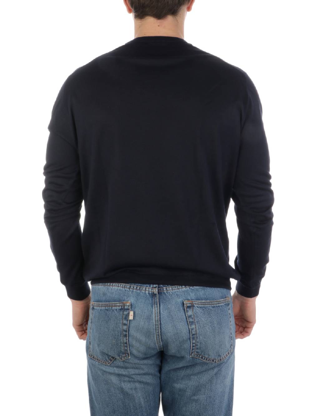 MALO Girocollo Uomo In Cashmere E Seta