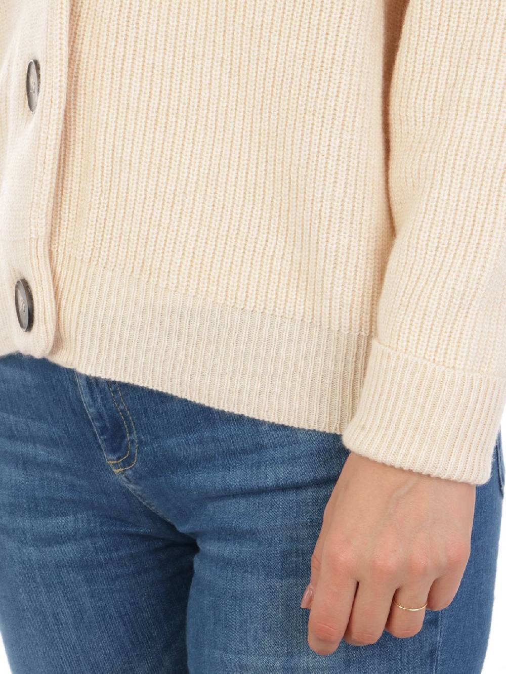 MIA Cardigan Donna In Lana E Cashmere