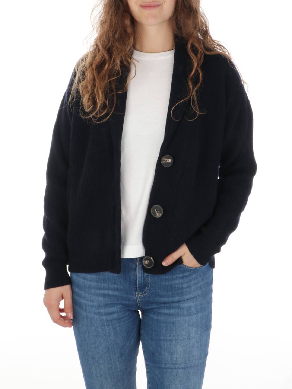 MIA Cardigan Donna In Lana E Cashmere