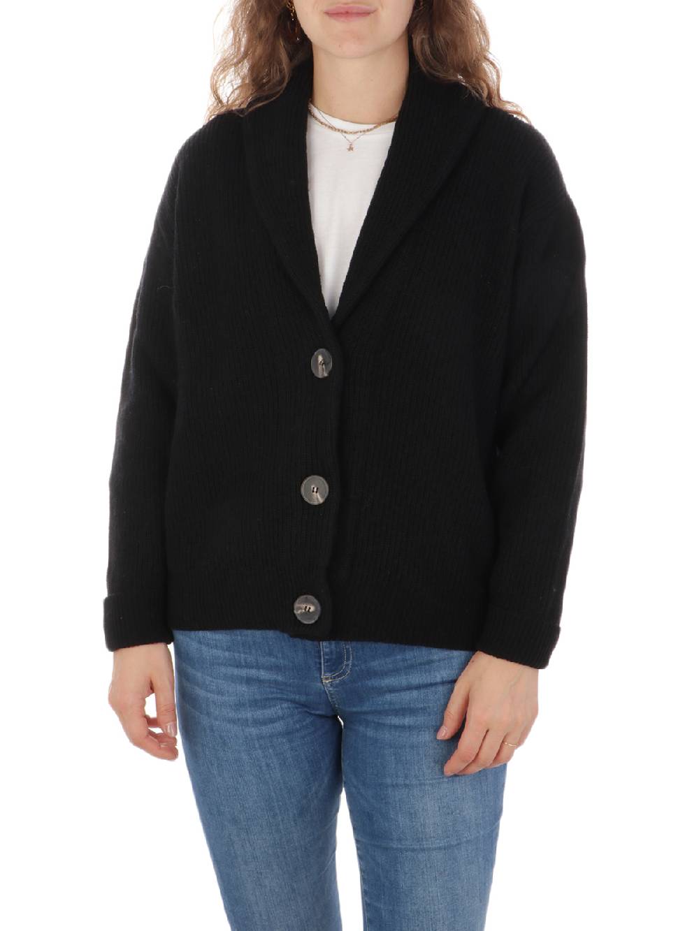 MIA Cardigan Donna In Lana E Cashmere