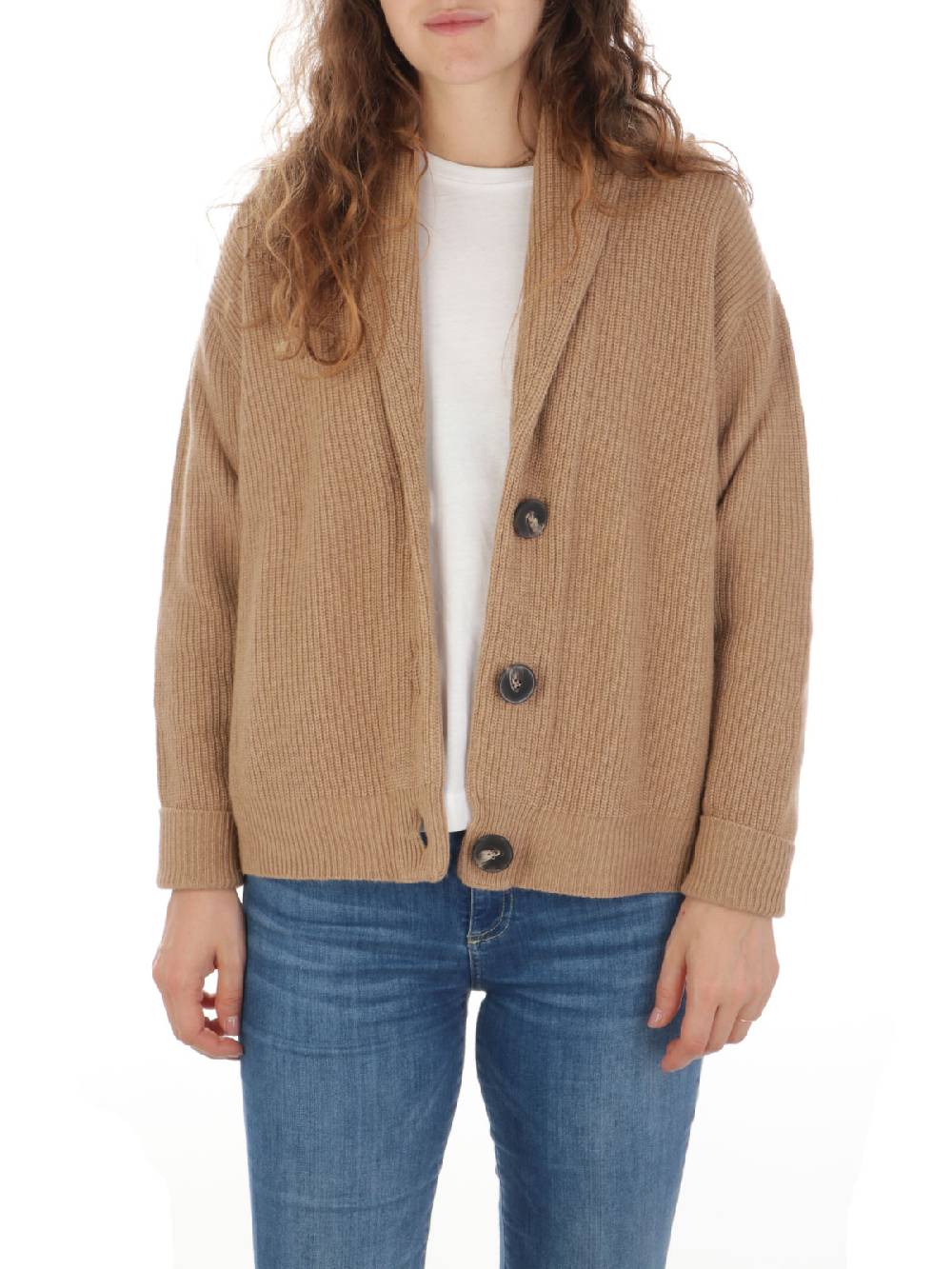 MIA Cardigan Donna In Lana E Cashmere