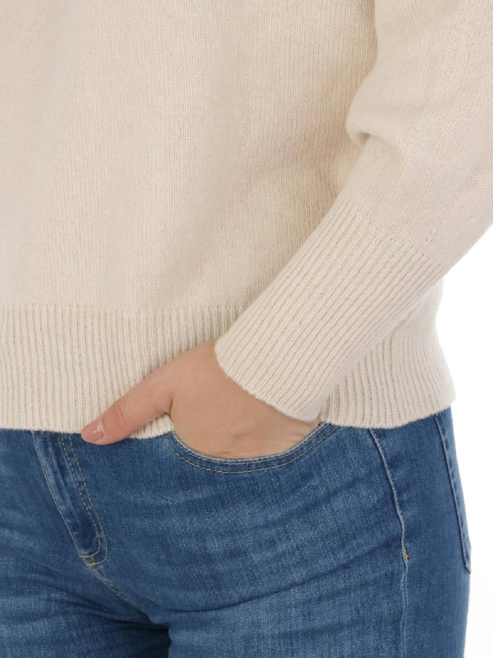 MIA Maglia Over Donna In Lana E Cashmere