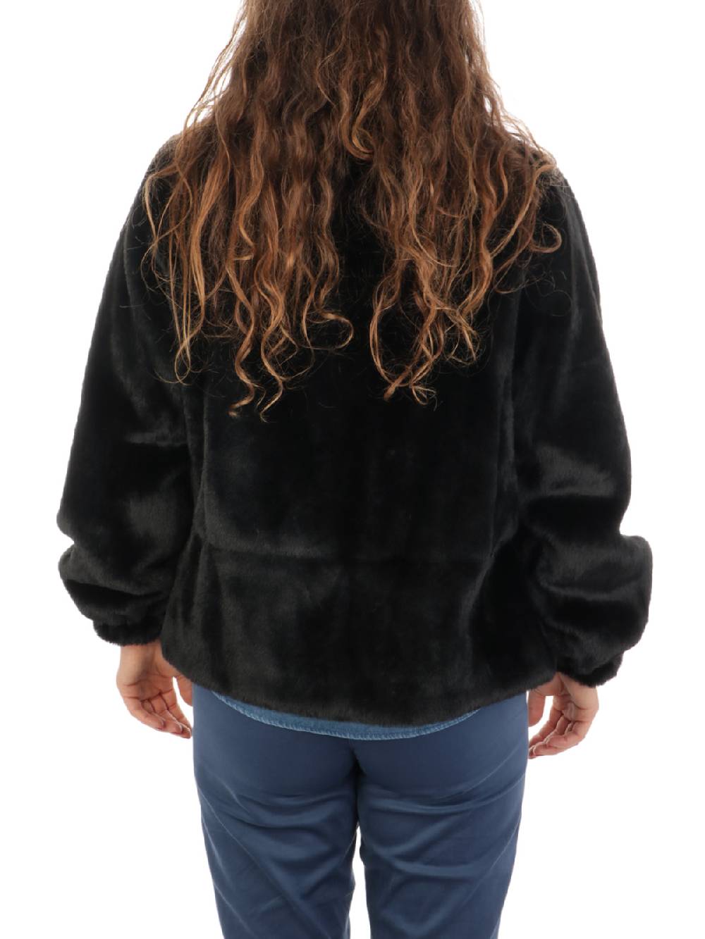 NENETTE Giacca Corta Donna In Ecopelliccia