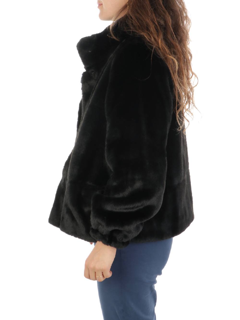 NENETTE Giacca Corta Donna in Ecopelliccia