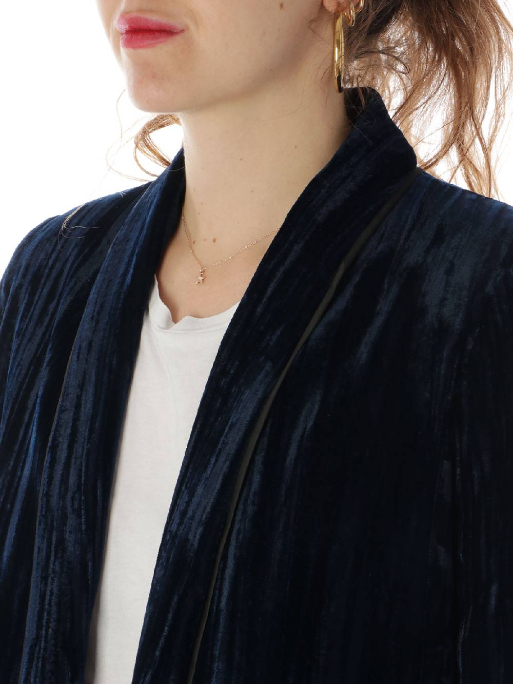 NENETTE Giacca Donna Brianna In Velluto Crinkle