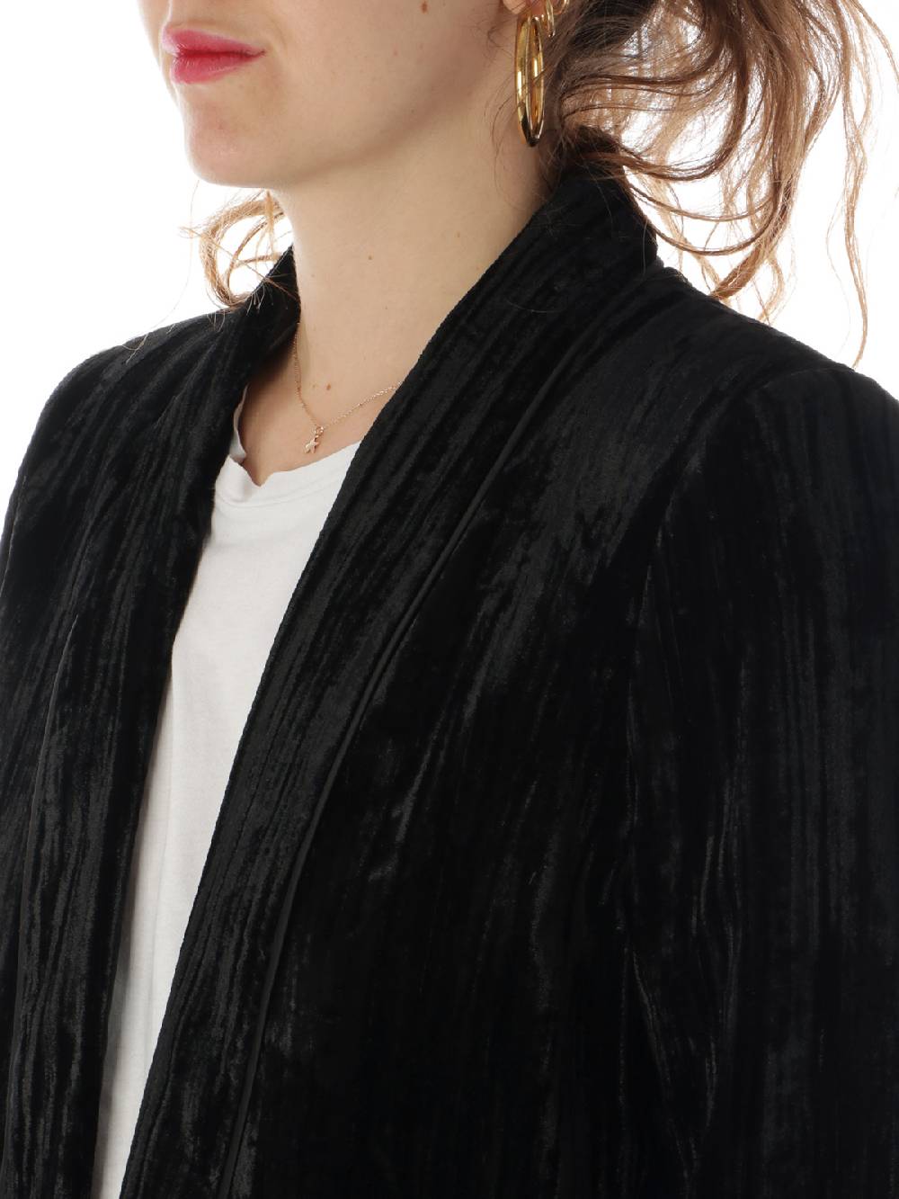 NENETTE Giacca Donna Brianna In Velluto Crinkle