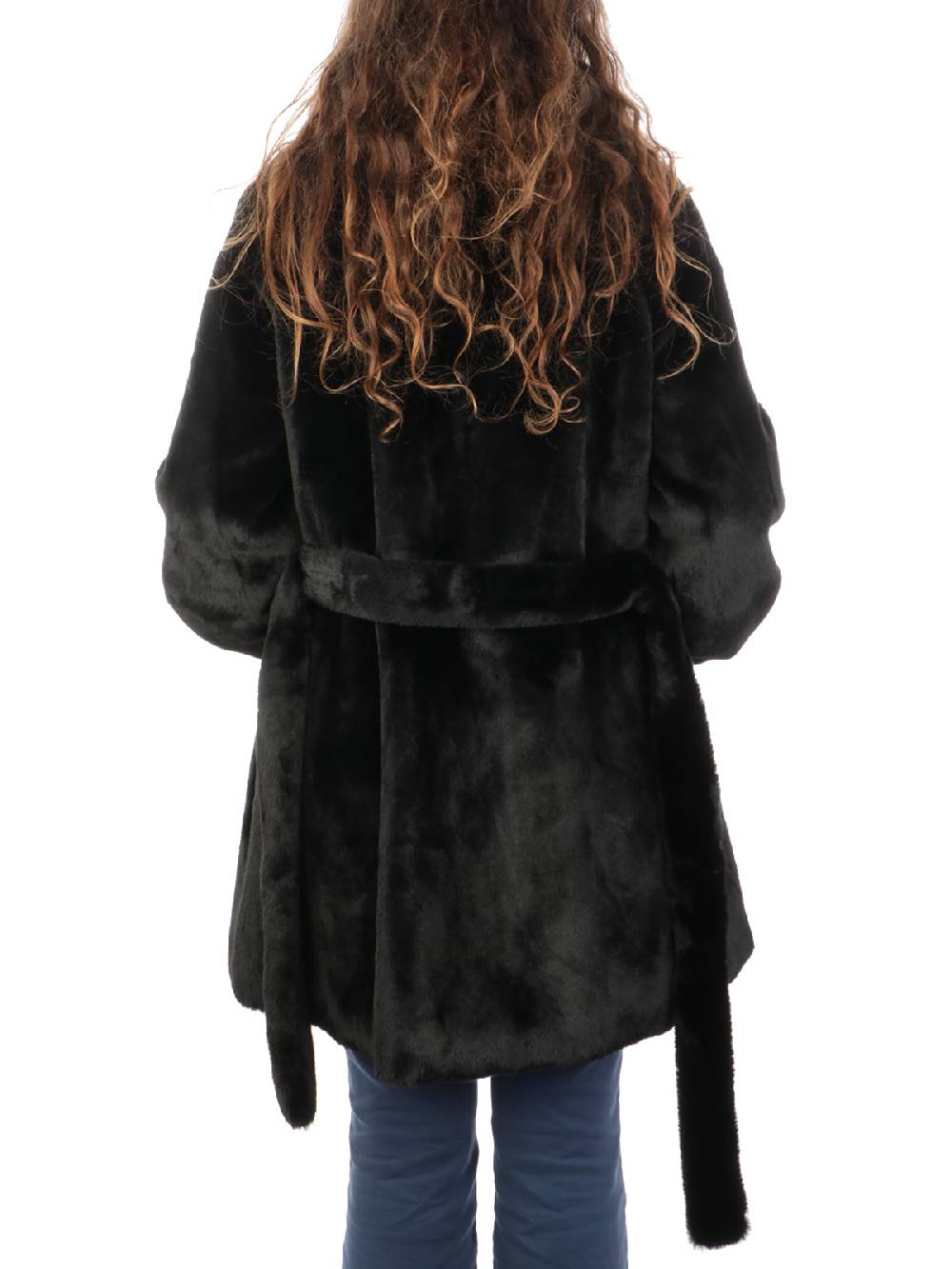 NENETTE Giacca Lunga Donna In Ecopelliccia