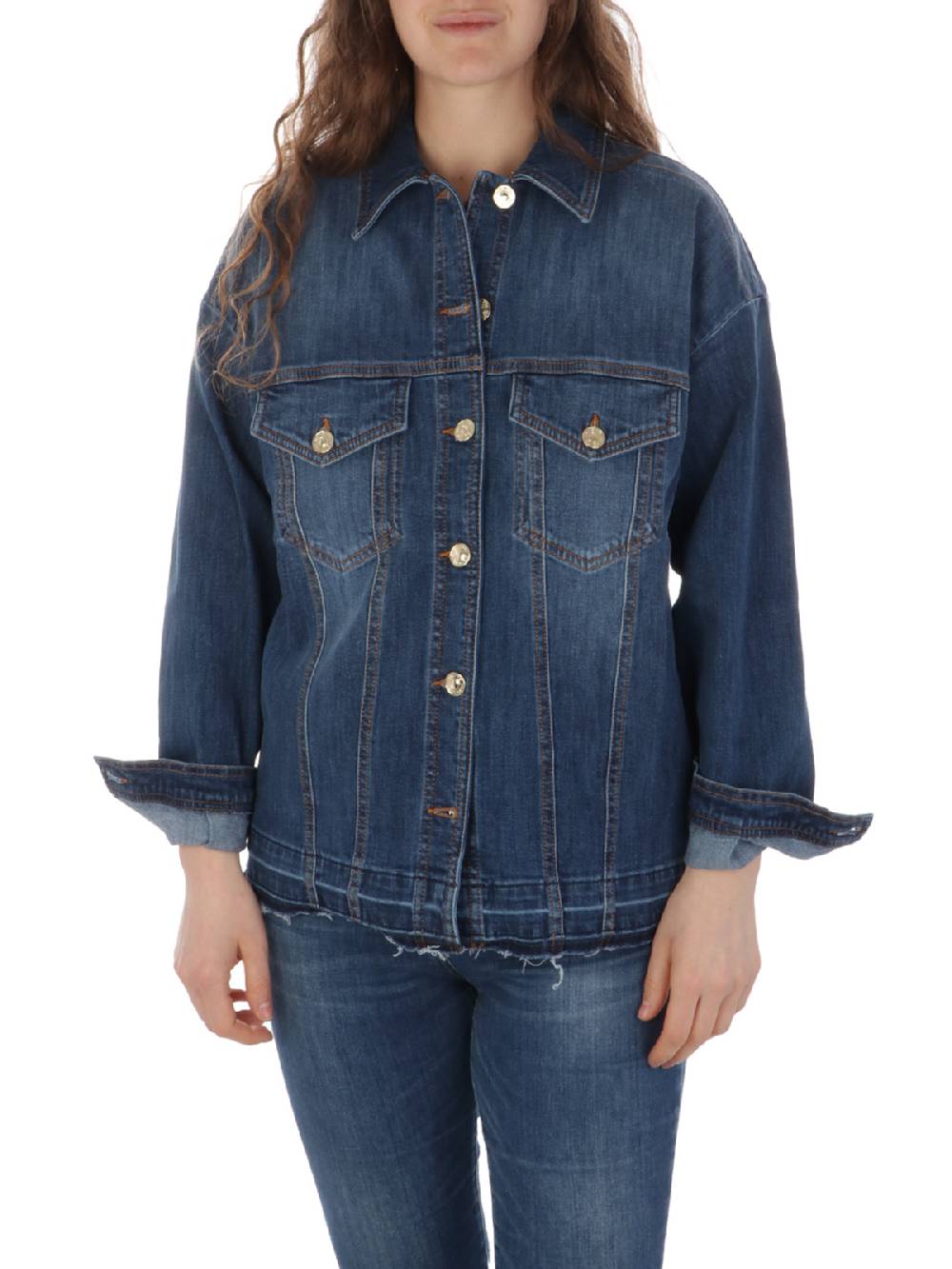 NENETTE Giubbotto In Jeans Donna Smith