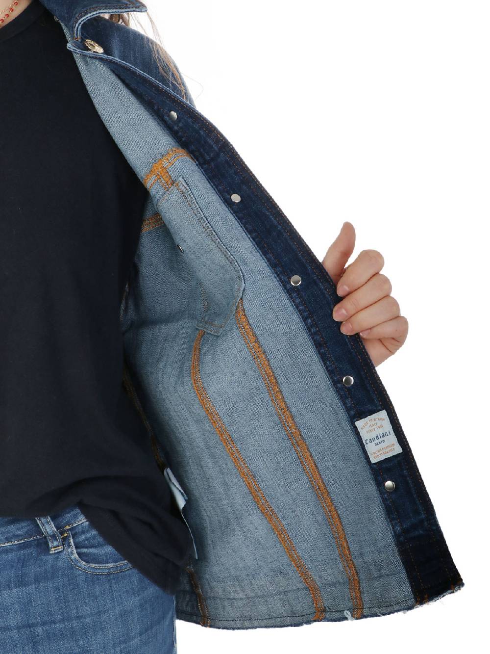 NENETTE Giubbotto In Jeans Donna Smith