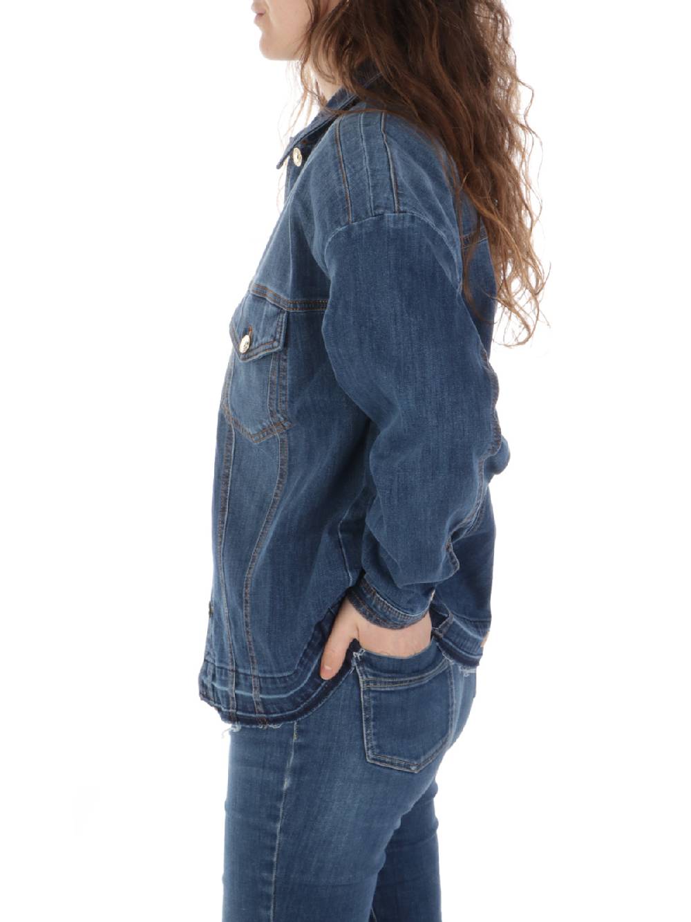 NENETTE Giubbotto in Jeans Donna Smith