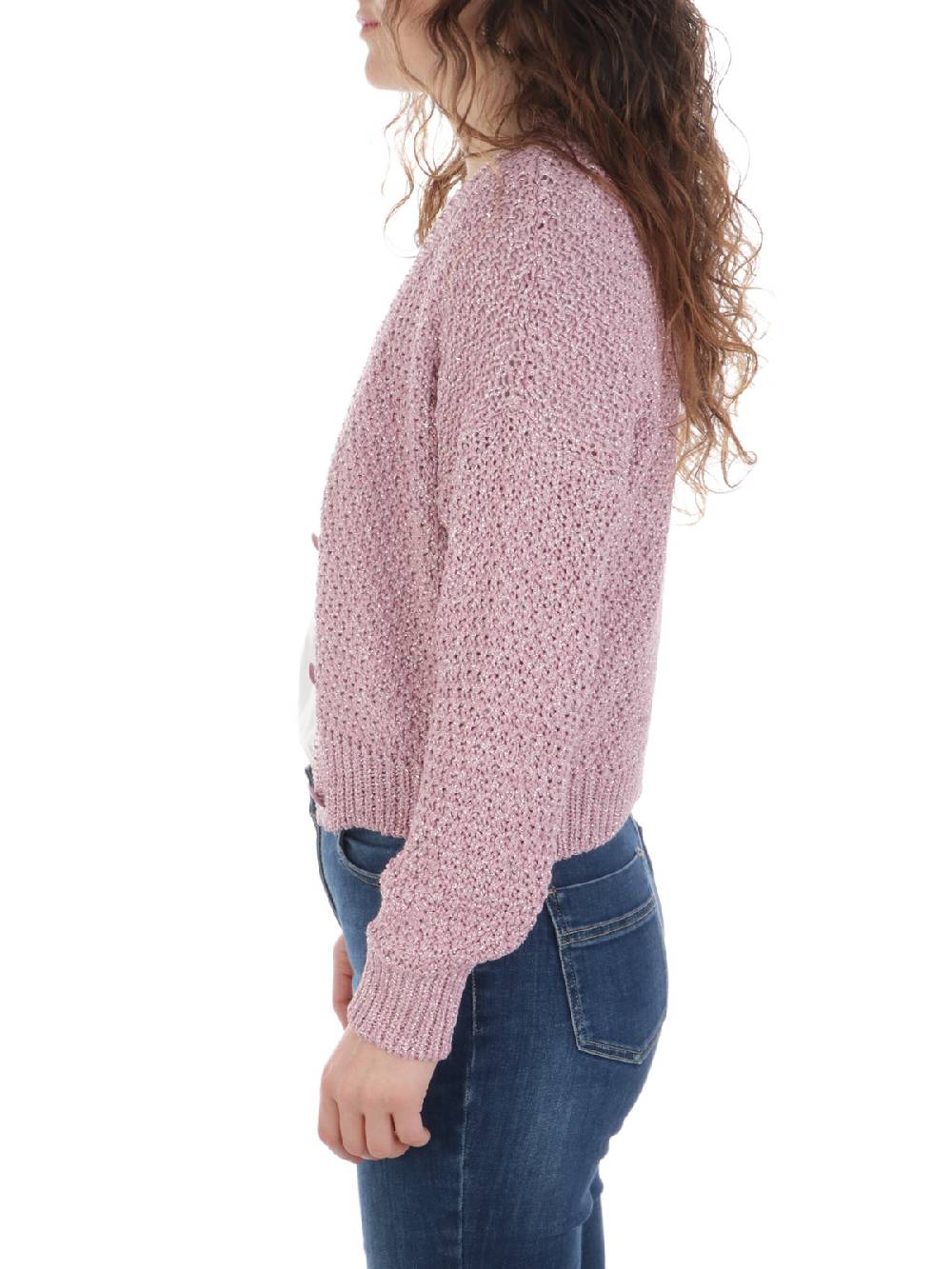 Nenette Jersey Cardigan Corto
