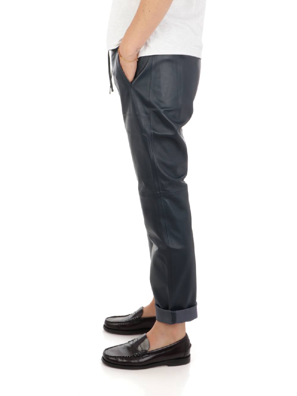 OAKWOOD Pantaloni Donna Gift in Pelle