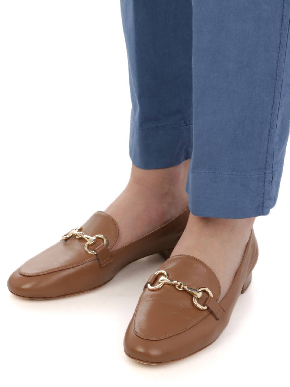 VIA MASINI 80 Pantaloni Chino Donna In Cotone Elasticizzato