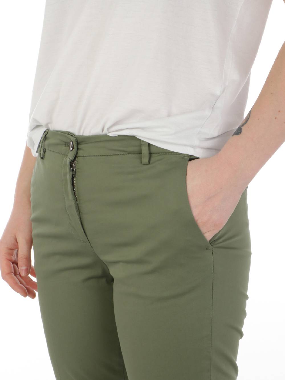 BRIGLIA 1949 Pantaloni Donna Nicole In Cotone Stretch