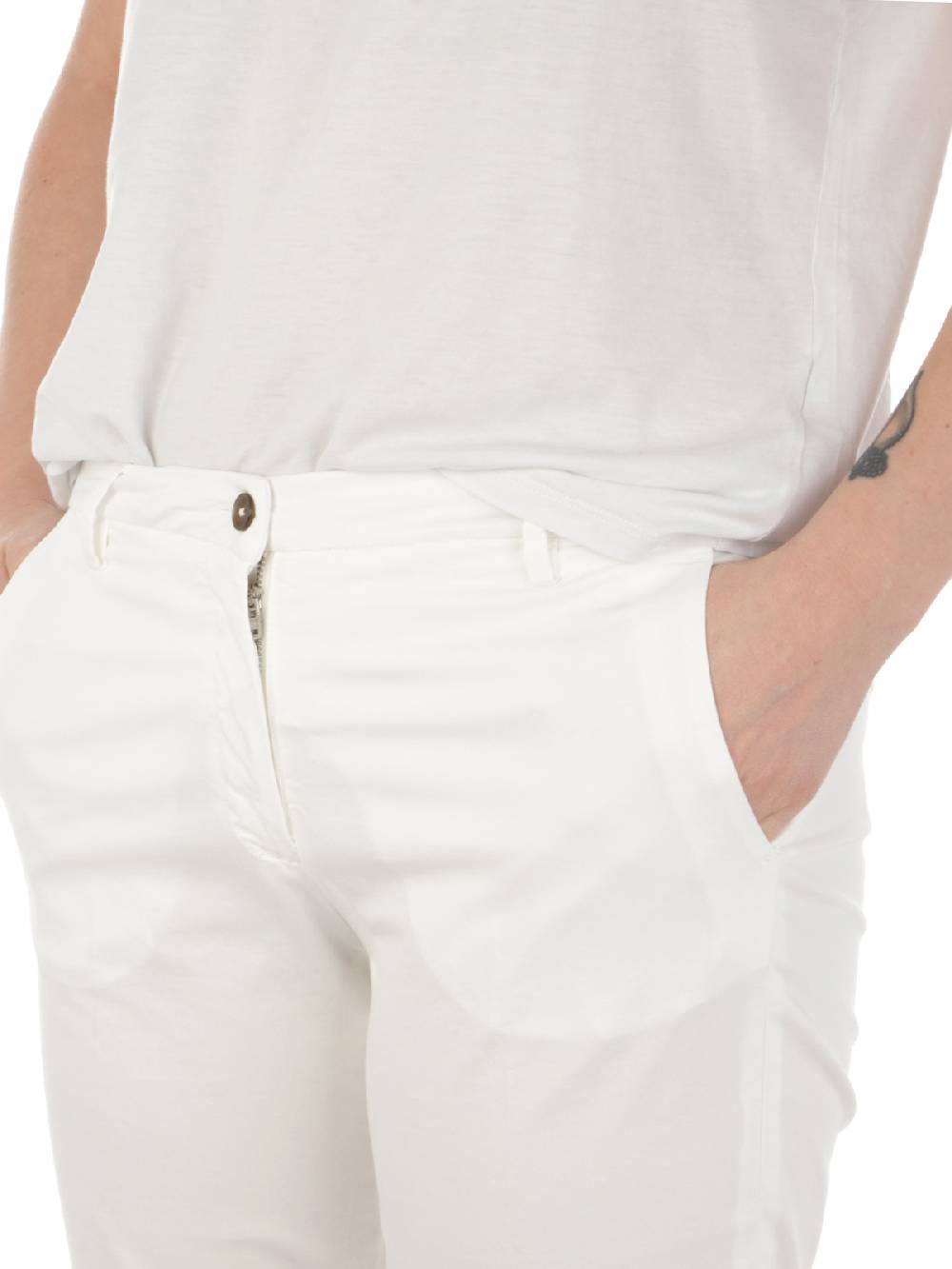 BRIGLIA 1949 Pantaloni Donna Nicole In Cotone Stretch