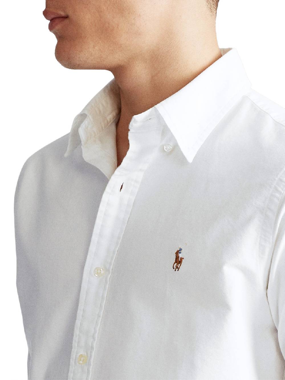 POLO RALPH LAUREN Camicia Oxford Uomo Custom Fit