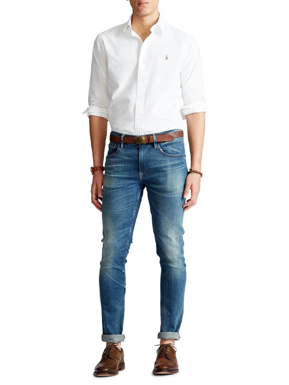 POLO RALPH LAUREN Camicia Oxford Uomo Custom Fit