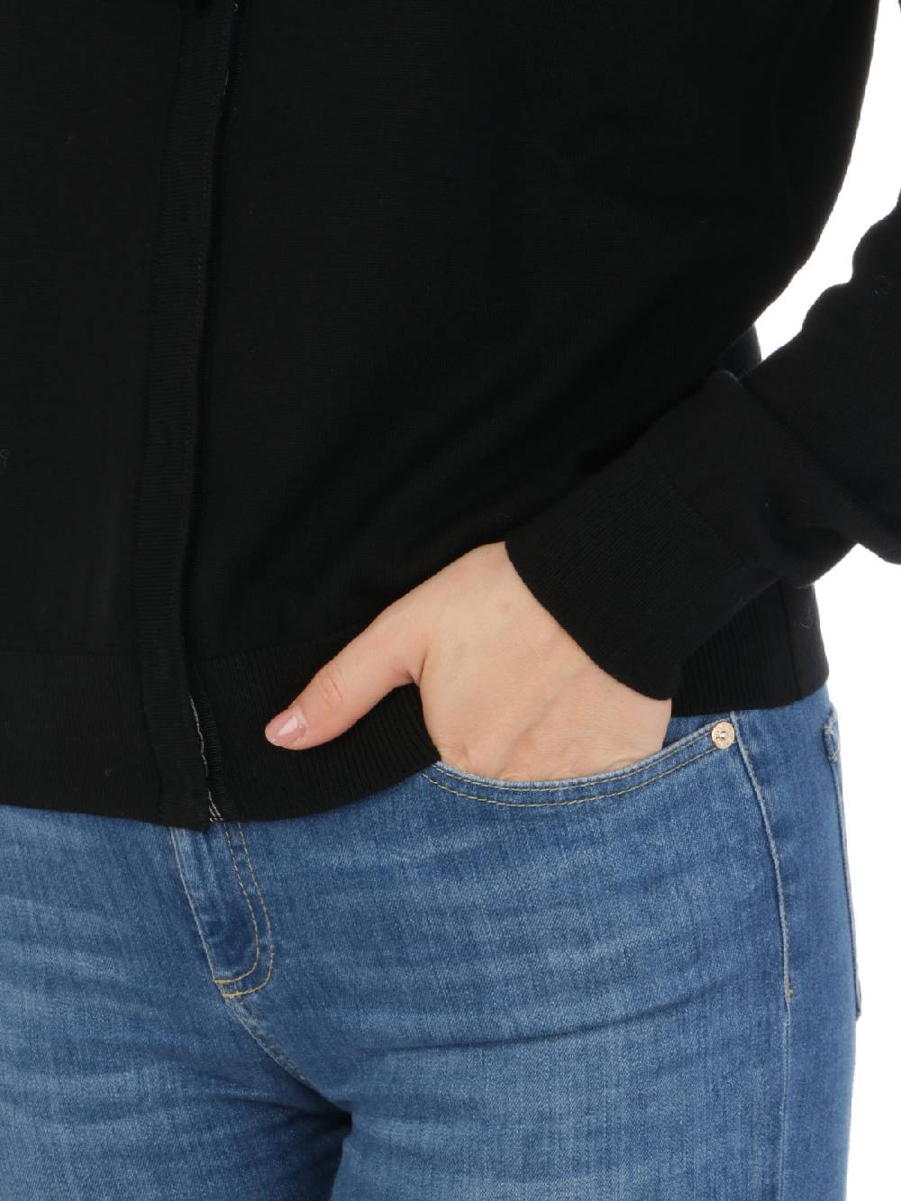 QUILISIA Cardigan Donna In Merino Extrafine