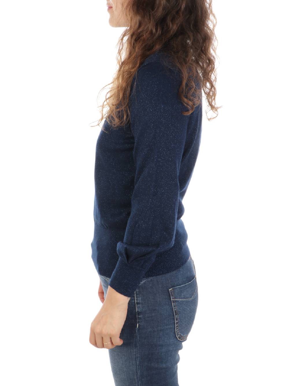 QUILISIA Dolcevita Donna Lurex in Lana Merino