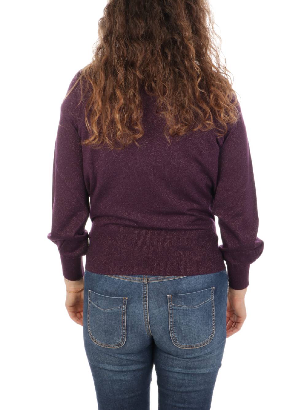 QUILISIA Dolcevita Donna Lurex In Lana Merino