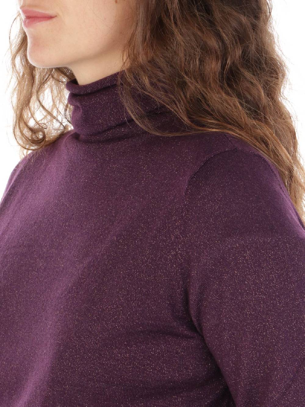 QUILISIA Dolcevita Donna Lurex In Lana Merino