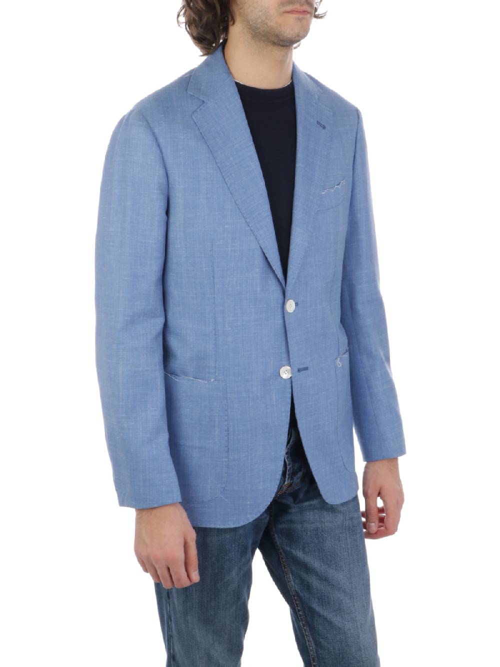 SARTORIO Giacca Uomo In Lana E Seta